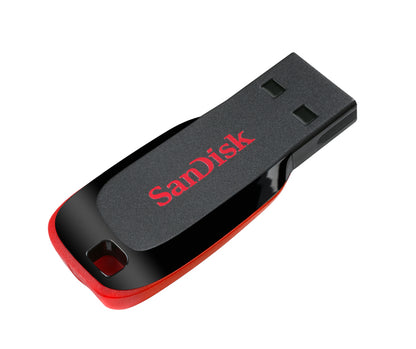 Memória Externa USB-A SanDisk Cruzer Blade, 64Gb SDCZ50-064G-B35