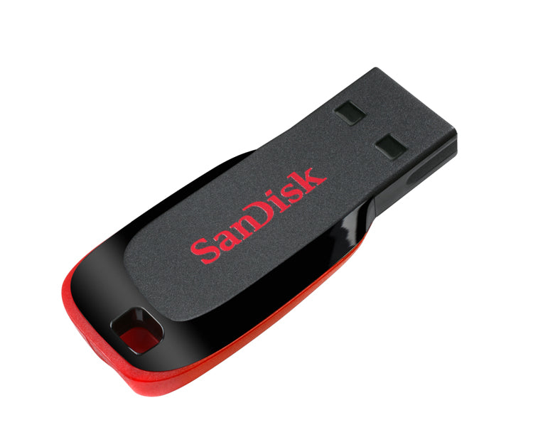 Memória externa USB-A SanDisk Cruzer Blade, 16Gb SDCZ50-016G-B35