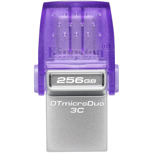 Memória externa USB-A - USB-C Kingston microDuo 3C, 256Gb DTDUO3CG3/256GB 