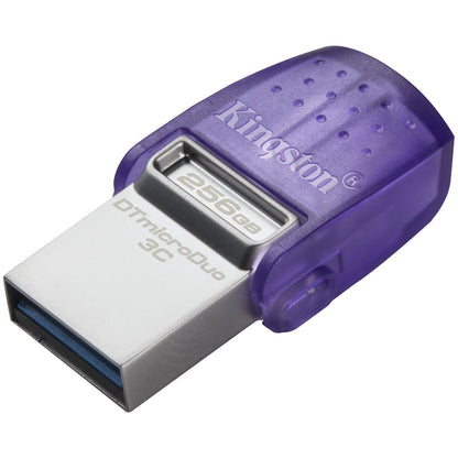 Memória externa USB-A - USB-C Kingston microDuo 3C, 256Gb DTDUO3CG3/256GB 