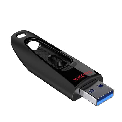 Memória Externa USB-A 3.0 SanDisk Ultra, 128Gb SDCZ48-128G-U46