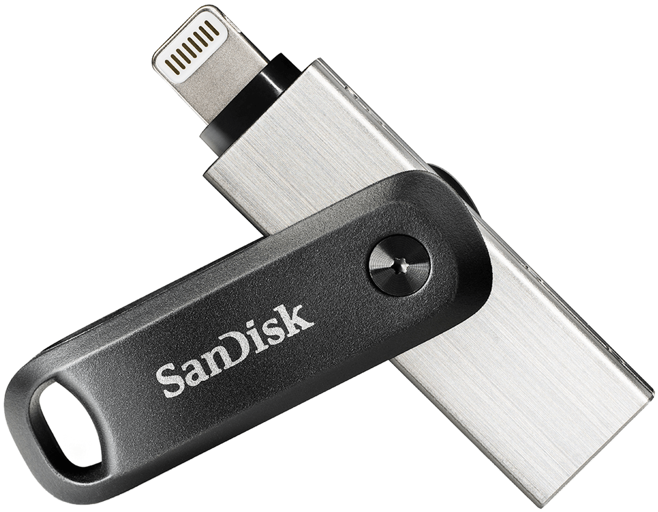 Memória Externa USB-A 3.0 / Lightning SanDisk iXpand Go, 128Gb SDIX60N-128G-GN6NE