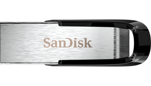 Memória Externa USB-A 3.0 SanDisk Ultra Flair, 64Gb, Recondicionada SDCZ73-064G-G46