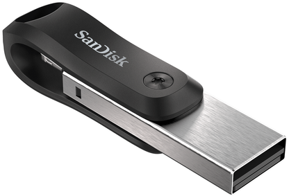 Memória Externa USB-A 3.0 / Lightning SanDisk iXpand Go, 128Gb SDIX60N-128G-GN6NE