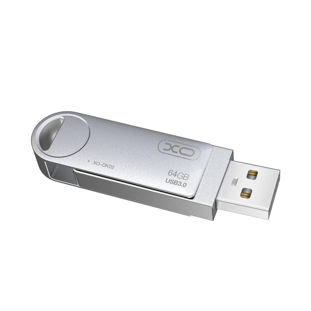 Memória Externa USB-A 3.0 XO Design DK02, 64Gb