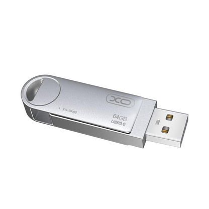 Memória Externa USB-A 3.0 XO Design DK02, 64Gb