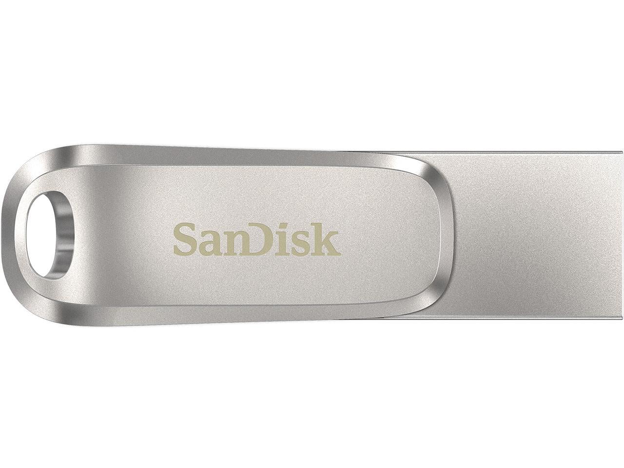 Memória externa USB-A 3.1 / USB-C SanDisk Ultra Luxe Dual Drive, 64 Gb SDDDC4-064G-G46 