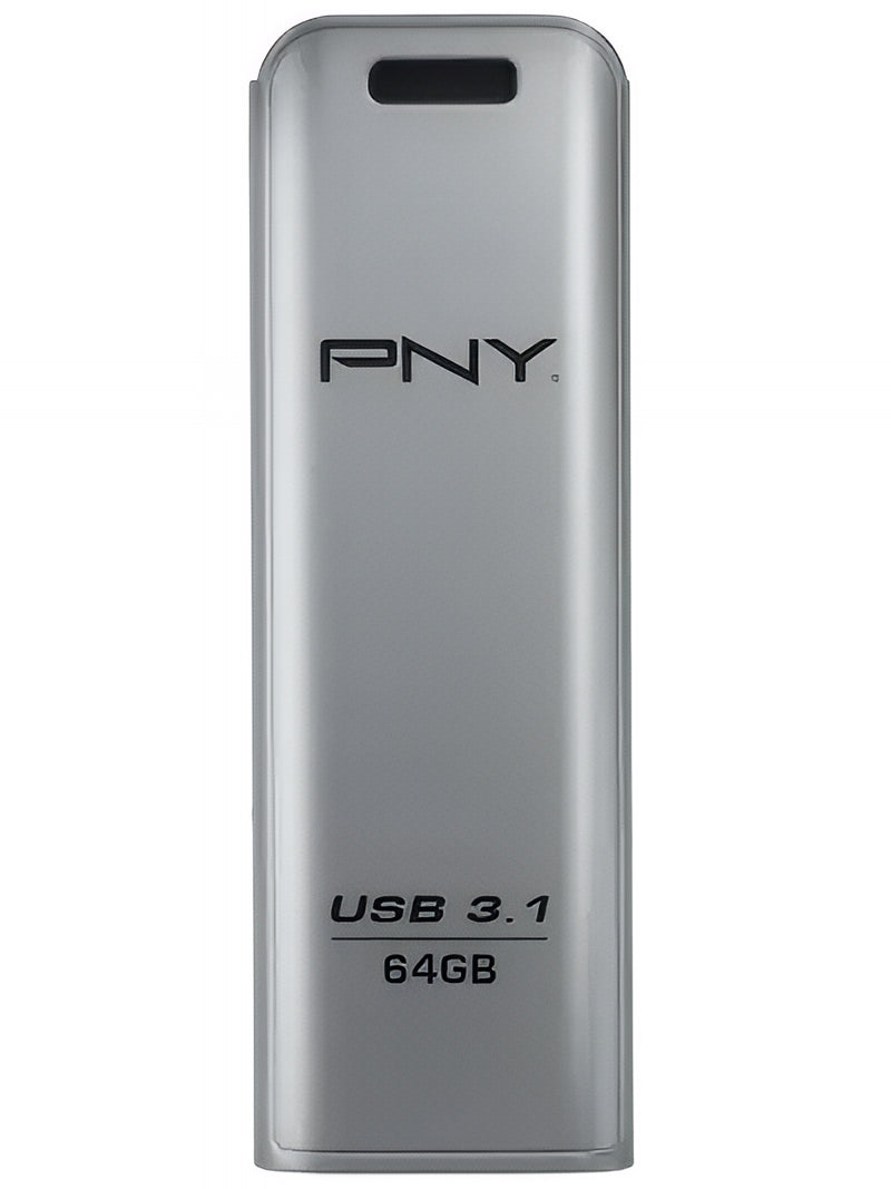 Memória Externa USB-A 3.1 PNY Elite Steel, 64Gb FFD64GESTEEL31G-EF