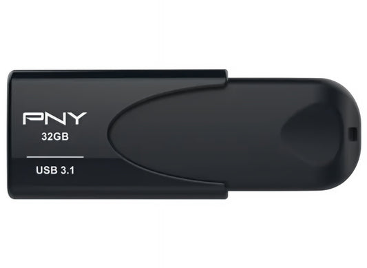 Memória Externa USB-A 3.1 PNY Attache 4, 32Gb FD32GATT431KK-EF