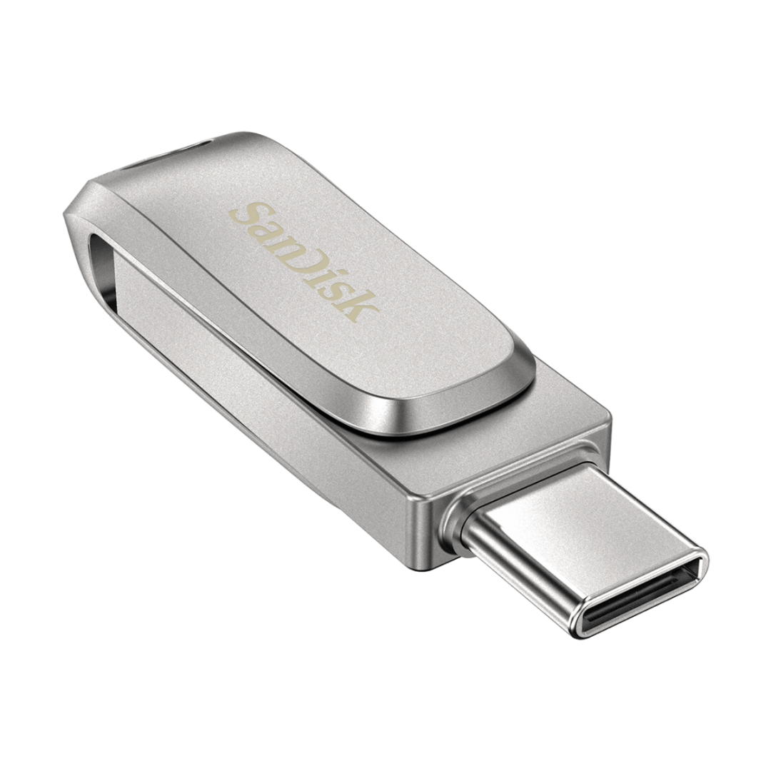 Memória externa USB-A 3.1 / USB-C SanDisk Ultra Luxe Dual Drive, 64 Gb SDDDC4-064G-G46 