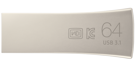 Memória Externa USB-A 3.2 Samsung BAR Plus, 64Gb MUF-64BE3/APC