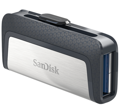 Memória Externa USB-A 3.1 / USB-C SanDisk Ultra Dual Drive, 32Gb SDDDC2-032G-G46