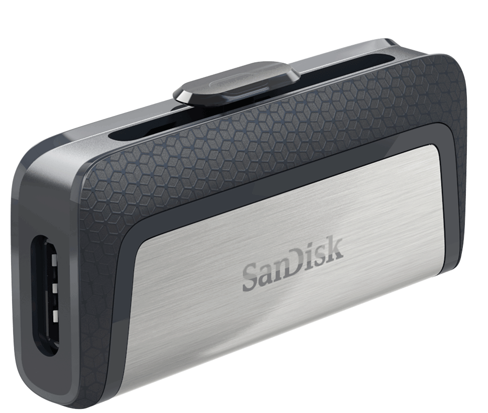 Memória Externa USB-A 3.1 / USB-C SanDisk Ultra Dual, 128Gb SDDDC2-128G-G46