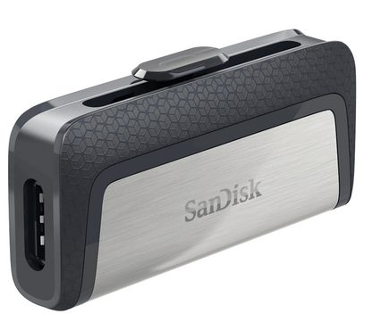 Memória Externa USB-A 3.1 / USB-C SanDisk Ultra Dual, 128Gb SDDDC2-128G-G46