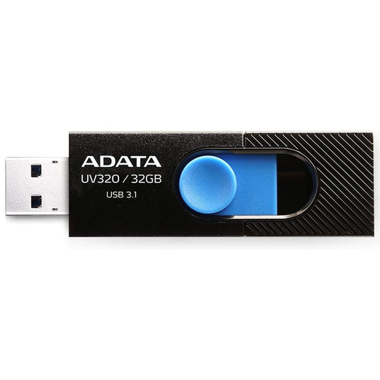 Memória Externa USB-A 3.1 Adata UV320, 32 GB AUV320-32G-RBKBL