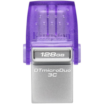 Memória externa USB-A 3.2 / USB-C Kingston microDuo 3C, 128Gb DTDUO3CG3/128GB 