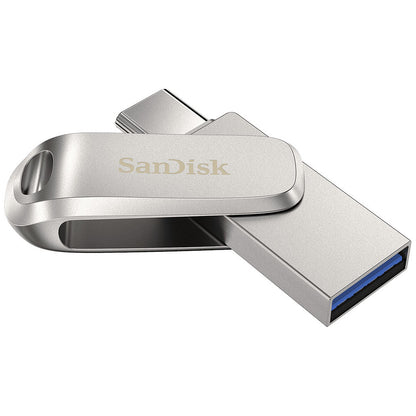 Memória Externa USB-A 3.2 / USB-C SanDisk Ultra Luxe Dual Drive, 32Gb SDDDC4-032G-G46