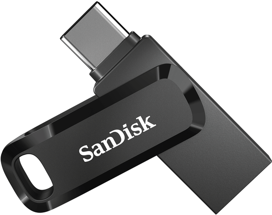 Memória Externa USB-A 3.2 / USB-C SanDisk Ultra Dual Go, 512Gb SDDDC3-512G-G46