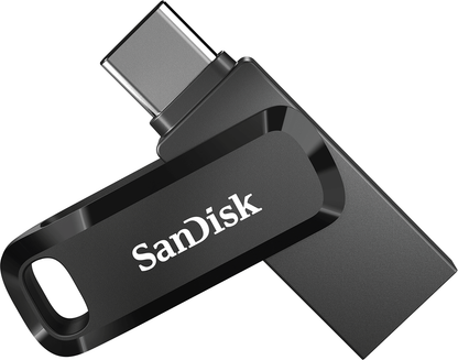 Memória Externa USB-A 3.2 / USB-C SanDisk Ultra Dual Go, 1TB SDDDC3-1T00-G46