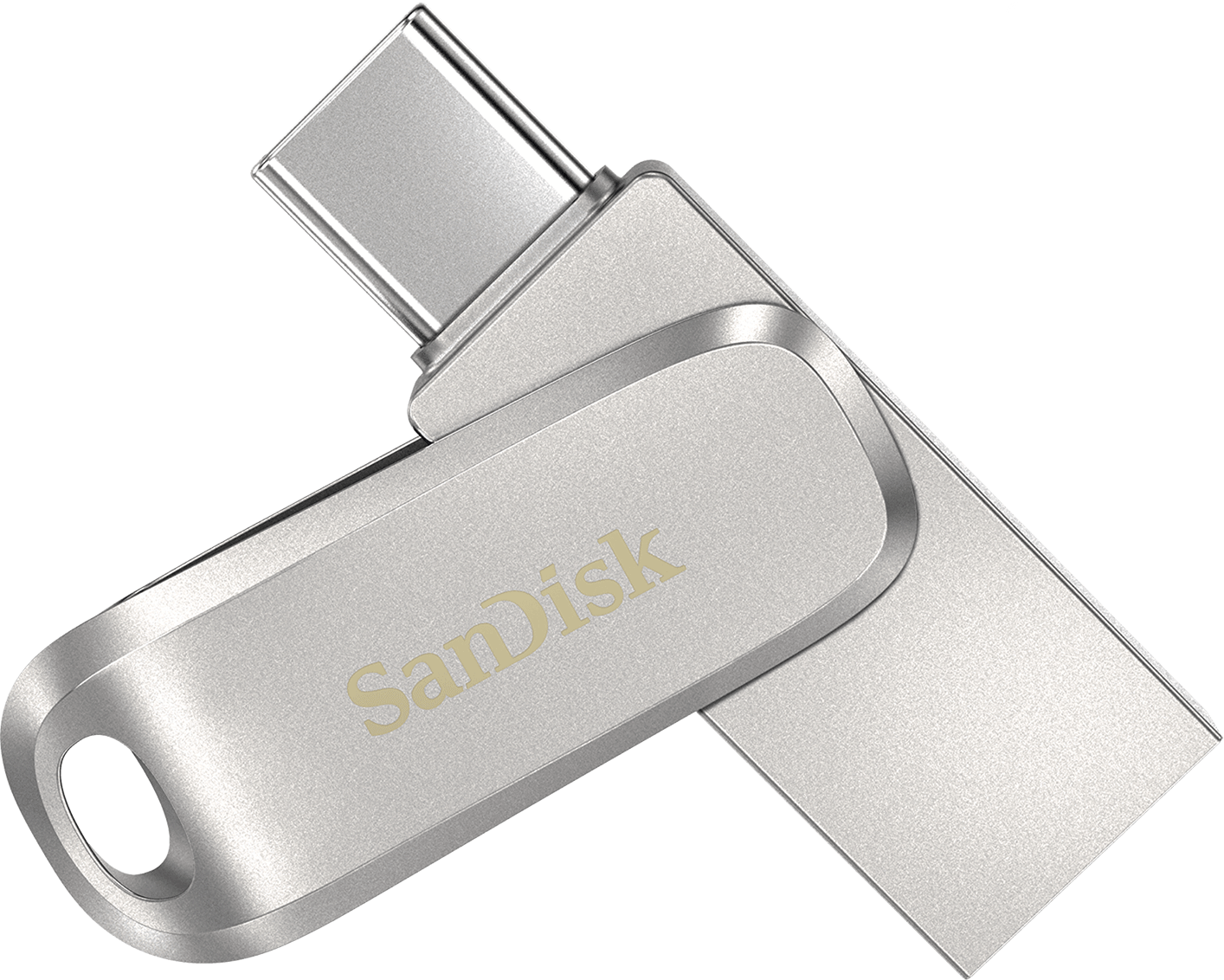 Memória Externa USB-A 3.2 / USB-C SanDisk Ultra Luxe Dual Drive, 256Gb SDDDC4-256G-G46