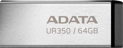 Memória externa USB-A 3.2 Adata UR350, 64Gb UR350-64G-RSR/BK 