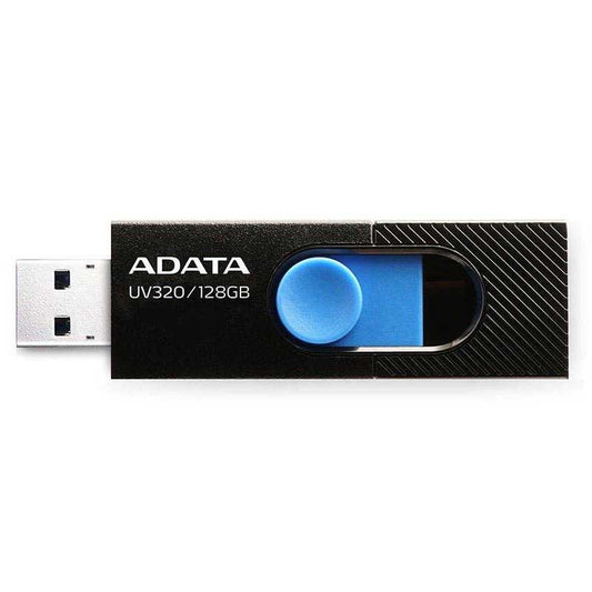 Memória externa USB-A 3.2 Adata UV320, 128Gb AUV320-128G-RBKBL