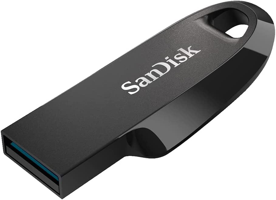 Memória externa SanDisk Ultra Curve USB-A 3.2 USB-A 3.2, 64 Gb SDCZ550-06464G-G46 