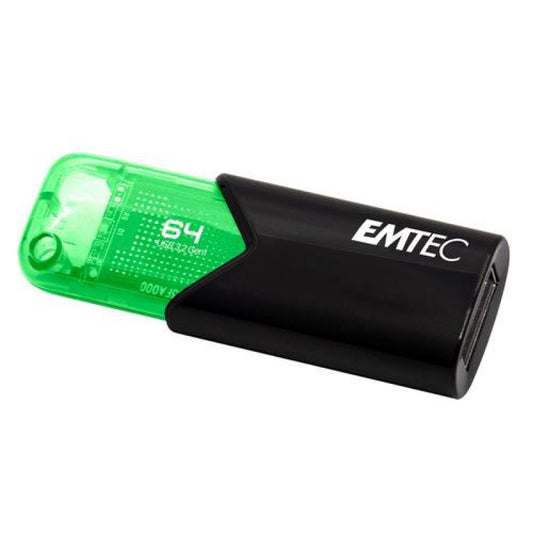 Memória Externa USB-A 3.2 Emtec B110 Click Easy, 64Gb ECMMD64GB113