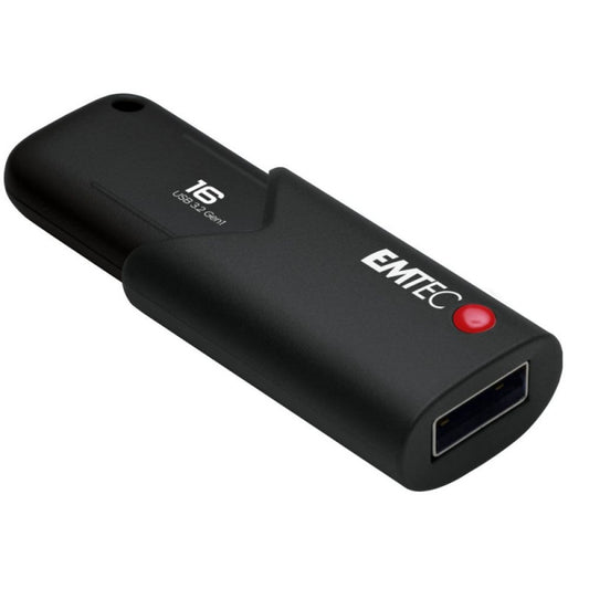 Memória Externa USB-A 3.2 Emtec B120 Click Secure, 16Gb ECMMD16GB123