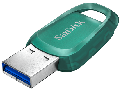 Memória Externa USB-A 3.2 SanDisk Ultra Eco, 128Gb SDCZ96-128G-G46