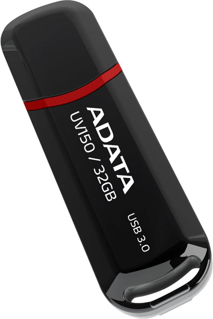 Memória Externa USB-A 3.2 Adata UV150, 32Gb AUV150-32G-RBK