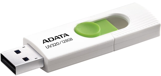 Memória Externa USB-A 3.2 Adata UV320, 128Gb AUV320-128G-RWHGN