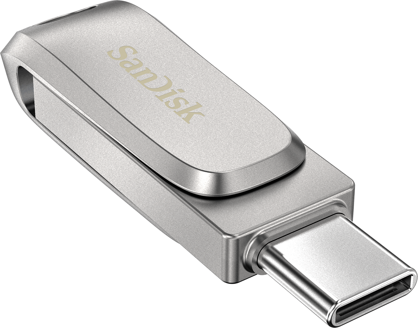 Memória Externa USB-A 3.2 / USB-C SanDisk Ultra Luxe Dual Drive, 256Gb SDDDC4-256G-G46