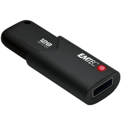 Memória Externa USB-A 3.2 Emtec B120 Click Secure, 128Gb ECMMD128GB123