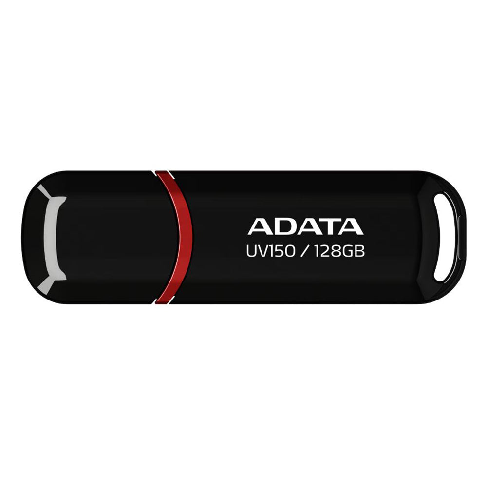 Memória Externa USB-A 3.2 Adata UV150, 128 GB AUV150-128G-RBK