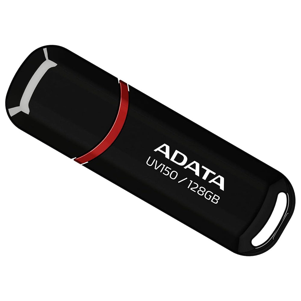 Memória Externa USB-A 3.2 Adata UV150, 128 GB AUV150-128G-RBK