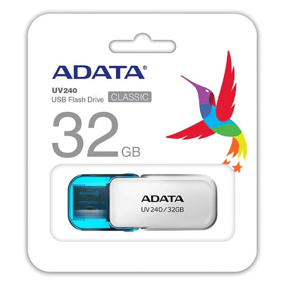 Memória externa USB-A Adata UV240 UV240, 32Gb AUV240-32G-RWH AUV240-32G-RWH 