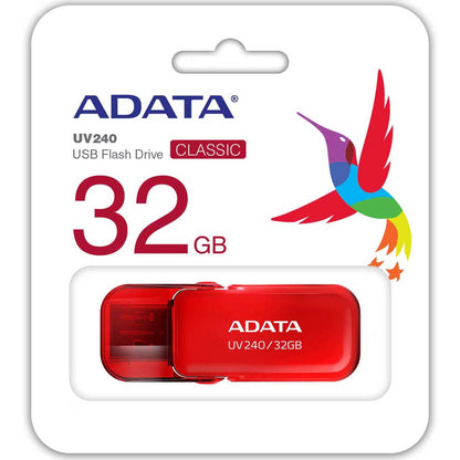 Memória externa USB-A Adata UV240 UV240, 32Gb AUV240-32G-RRD AUV240-32G-RRD 