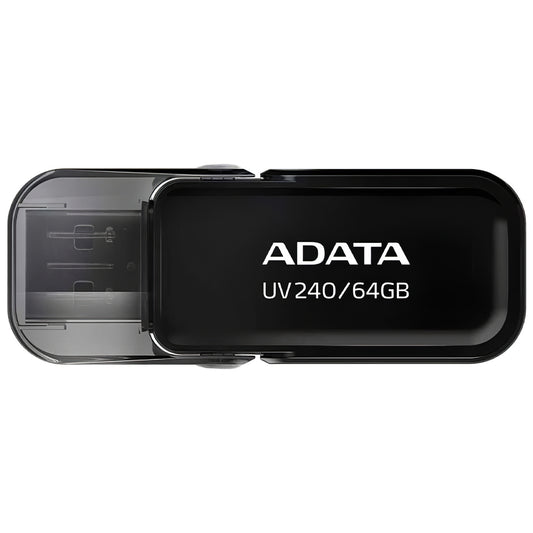 Memória externa USB-A Adata UV240, 64 Gb AUV240-64G-RBK AUV240-64G-RBK 