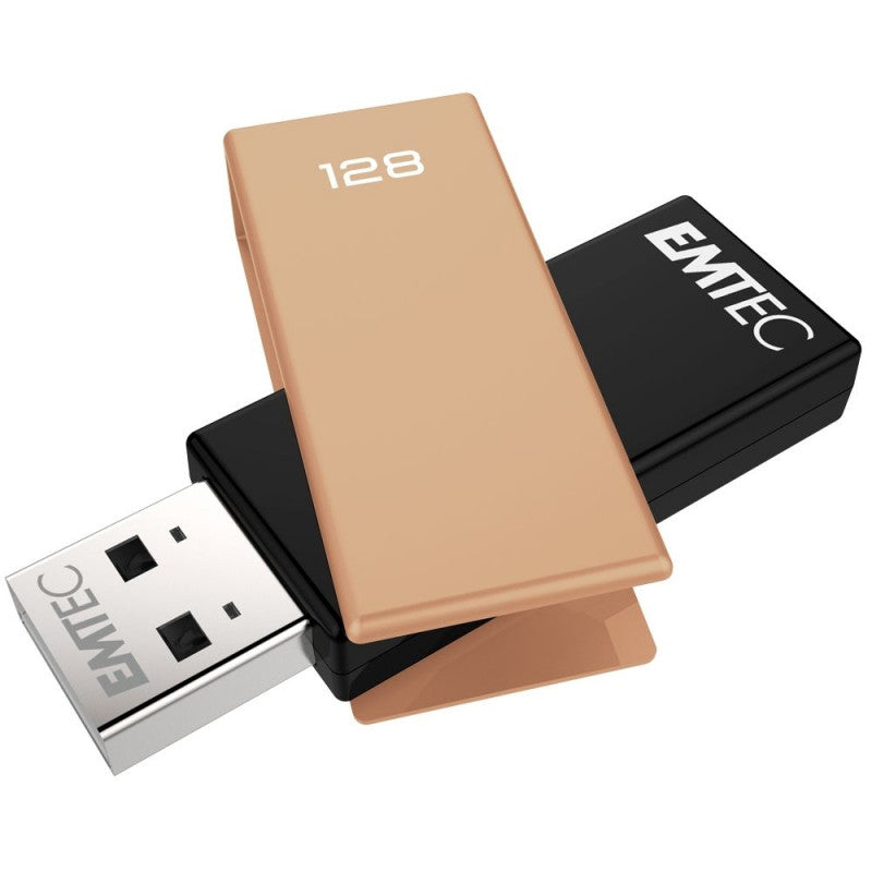Memória Externa USB-A Emtec C350 Brick, 128Gb ECMMD128GC352