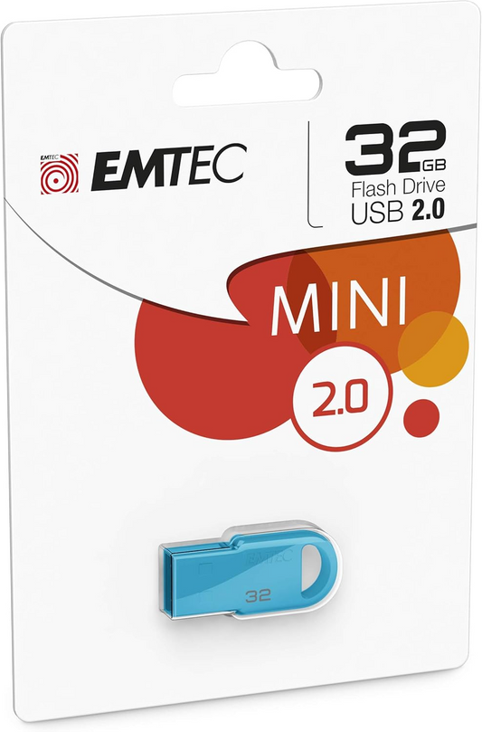 Memória Externa USB-A Emtec D250 Mini, 32Gb ECMMD32GD252