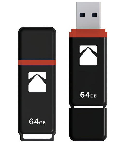 Memória Externa USB-A Kodak K102, 64Gb EKMMD64GK102