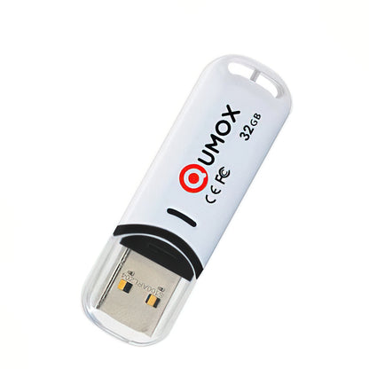 Memória Externa USB-A Qumox, 32Gb, Branca