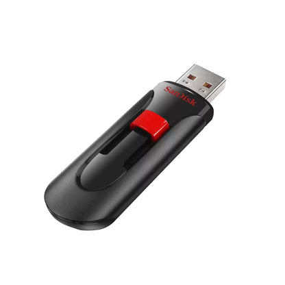 Memória Externa USB-A SanDisk Cruzer Glide, 128Gb SDCZ60-128G-B35