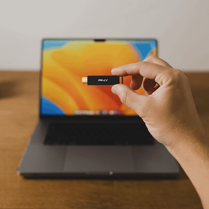 Memória Externa USB-C PNY Elite X, 64Gb P-FDI64GELTXC-GE