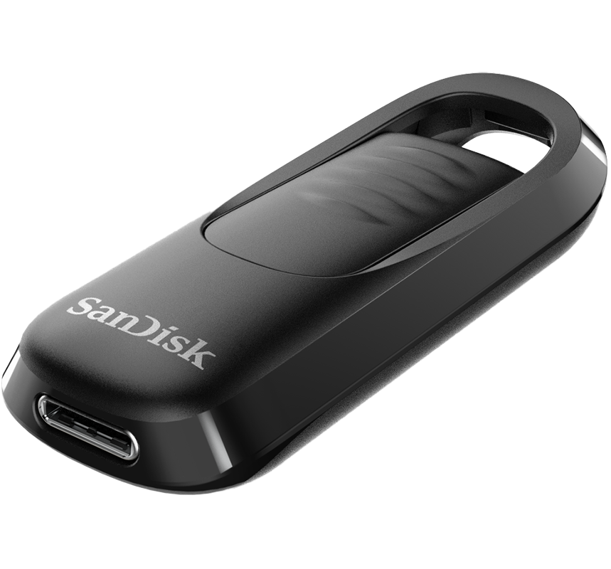 Memória Externa USB-C SanDisk Ultra Slider, 64Gb SDCZ480-064G-G46