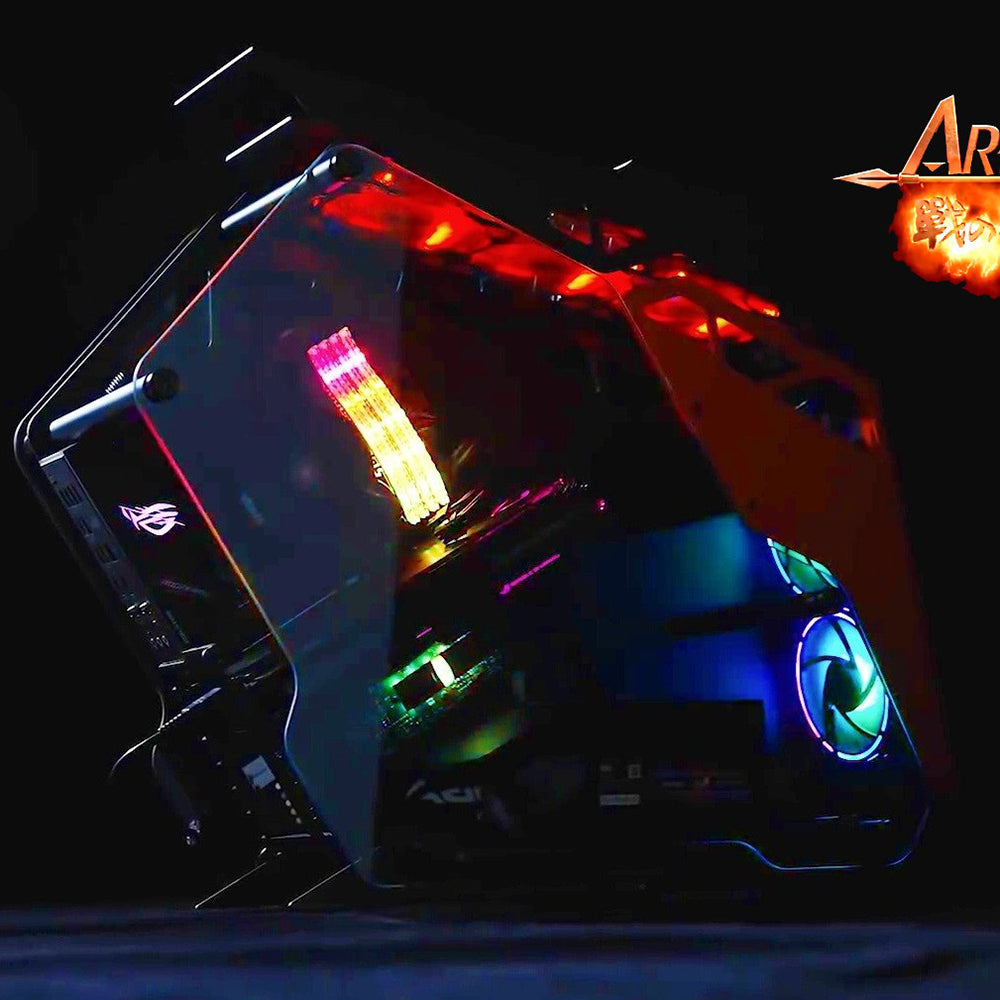 Memória RAM Dato Ares Armor, DDR4, RGB, 8GB, 3200Mhz, CL16, Preta