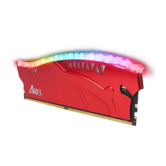 Memória RAM Dato Ares Armor Lite, DDR5, RGB, 16GB, 7000Mhz, Vermelha ARB16G5R70
