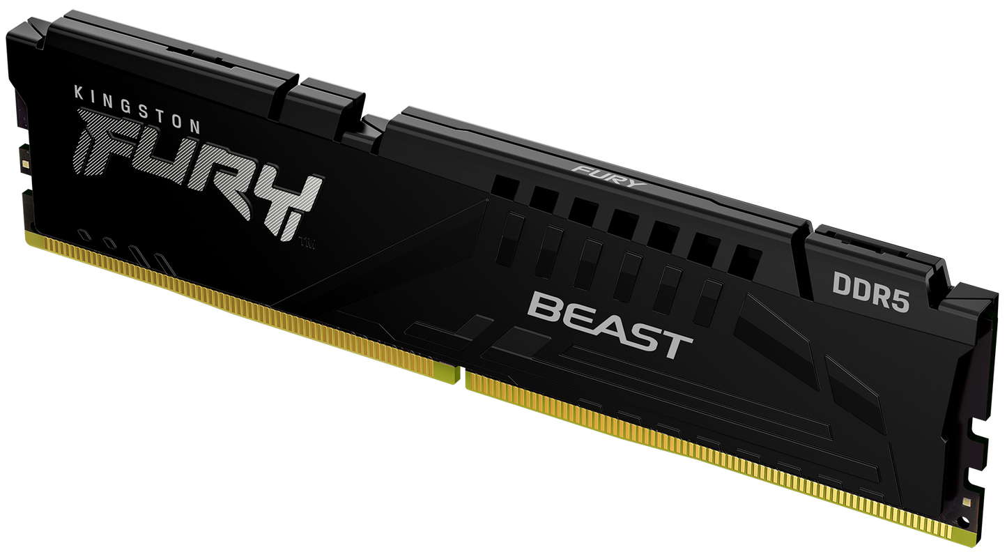 Memória RAM Kingston Fury Beast, DDR5, 8GB, 5600Mhz, Recondicionada KF556C40BB-8