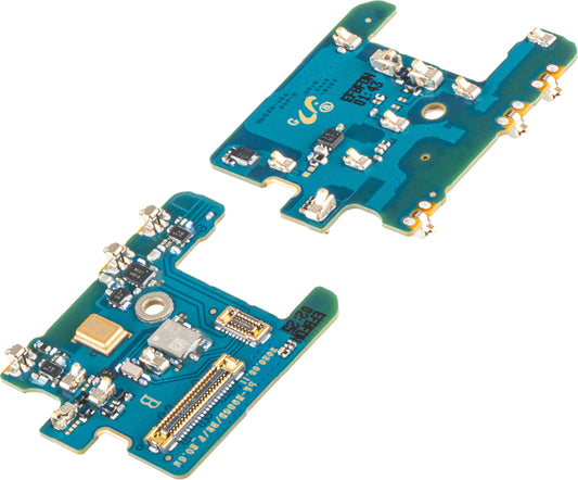 Microfone Samsung Galaxy Note 20 Ultra 5G N986 / Note 20 Ultra N985, Com placa, Service Pack GH96-13570A